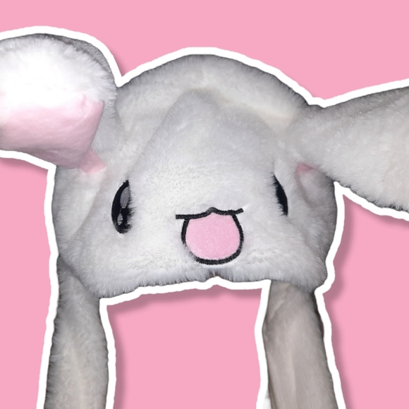 Fluffy Bunny  Hat 💕💕💋💋 - Picture 4 of 6